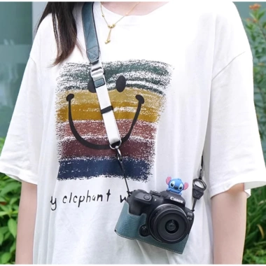 Vỏ bảo vệ da cổ điển, túi đeo chéo Micro cho Canon R10, R50, R100 – Giá chỉ 390.960₫ – phụ kiện dễ thương 6