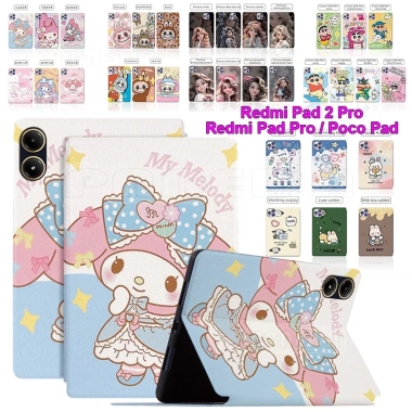 Vỏ bảo vệ da PU Flip Stand cho Xiaomi Redmi Pad 2 Pro 12.1 inch - Thiết kế thời trang, chất lượng cao, giảm 16%