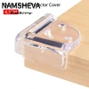 Vỏ Bảo Vệ Góc PVC Trong Suốt NAMSHEVA - Bảo Vệ Trẻ Em, Chống Va Chạm, Bền Đẹp, Giá 28.600 VND