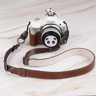 Vỏ bảo vệ hộp Canon R50 R100 màu tím - Đế gói dễ thương, bảo vệ ống kính, giảm 18%