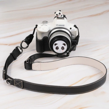 Vỏ bảo vệ hộp Canon R50 R100 màu tím - Đế gói dễ thương, bảo vệ ống kính, giảm 18%