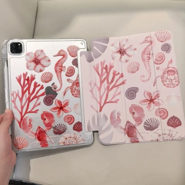 Vỏ bảo vệ iPad Air 11 inch Acrylic Pro, khe cắm bút, phù hợp iPad 10 10.2 3 Vỏ bảo vệ iPad Air 11 inch Acrylic Pro, khe cắm bút, phù hợp iPad 10 10.2 3