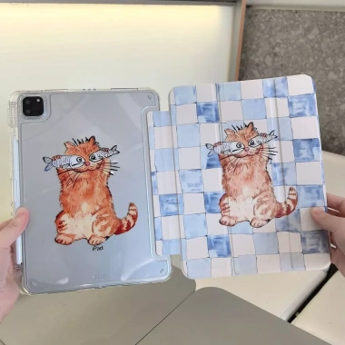 Vỏ bảo vệ iPad Air 11 inch Acrylic Pro, khe cắm bút, phù hợp iPad 10 10.2