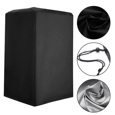 Vỏ bảo vệ loa polyester 210D chống thấm nước, UV, bụi - màu đen 4