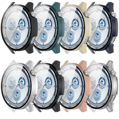 Vỏ bảo vệ PC cứng và Kính cho Huawei Watch GT5 46/41mm & GT5 Pro 46/42mm, bảo hiểm toàn diện 2