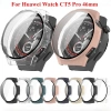 Vỏ bảo vệ PC cứng và Kính cho Huawei Watch GT5 46/41mm & GT5 Pro 46/42mm, bảo hiểm toàn diện 6