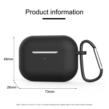 Vỏ bảo vệ silicon hộp sạc AirPods 1/2/3/Pro - Giá chỉ 18.199 VND, giảm 17% 8