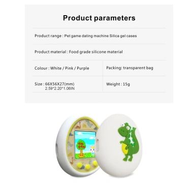 Vỏ bảo vệ silicone mềm Dasbsug cho thú cưng ảo G - Độ bền cao, bảo vệ toàn diện