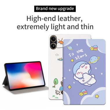 Vỏ bảo vệ Xiaomi Redmi Pad 2 Pro 12.1 inch PU da thời trang Flip Stand - Chất lượng cao
