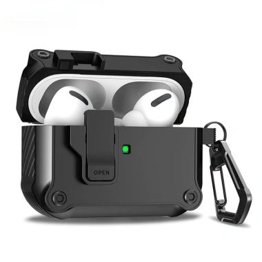 Vỏ bật lên tự động – Hộp bảo vệ AirPods 4/3/2 & Pro, chống rơi, giá ưu đãi 148k 10