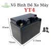 Vỏ Bình Đề Xe Máy YT4 YT5 Cọc Ren Xoắn ABS Chuẩn Kích Thước - Linh Kiện Quỳnh Diễn 3