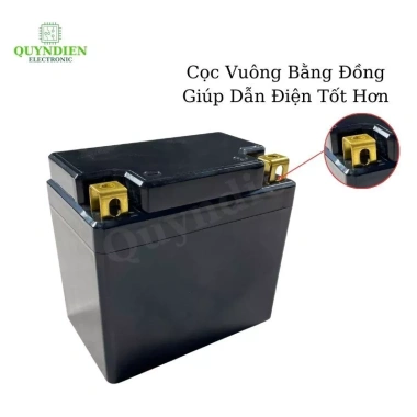 Vỏ Bình Đề Xe Máy YT4 YT5 Cọc Vuông ABS Chuẩn Kích Thước Ắc Quy - Linh Kiện Quỳnh Diễn 33.120 VND 2