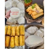 Vỏ bò bía đậu xanh quấn nem, chả giò siêu giòn 2 tập 200 lá 16-20cm, chỉ 27.900 VND