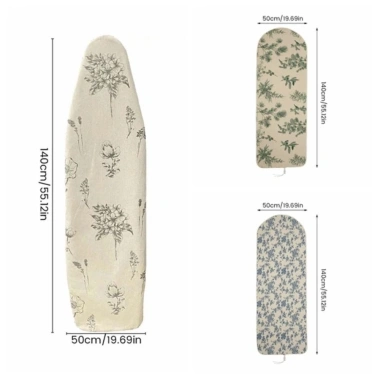 Vỏ bọc bảng ủi YITAQI - Tấm lót cotton in hình, chống bỏng, trượt, cháy, bảo vệ bàn ủi, giá chỉ 138k VND 2
