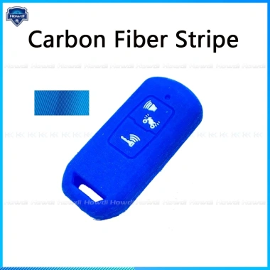 Vỏ Bọc Chìa Khóa Silicone Sợi Carbon 2 Nút cho Honda PCX và PCX160 - Bảo Vệ, Chống Trầy, Giá 57.990đ