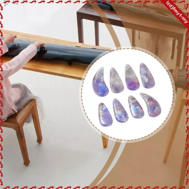 Vỏ bọc đầu ngón tay Guzheng Composite - Miếng bảo vệ tái sử dụng cho trẻ học tập, hiệu suất cao, giá 100.100 VND 2