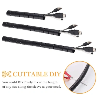 Vỏ Bọc Dây Cáp và Túi Đựng, Sắp Xếp Gọn Gàng Cho TV, Máy Tính - Giá Ưu Đãi 40.260đ