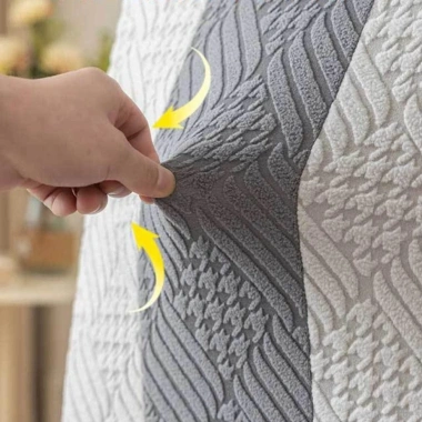 Vỏ bọc ghế NLINNI Jacquard chống bụi đàn hồi – Đệm ghế mềm mại đa năng cho nhà & văn phòng 9