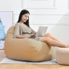 Vỏ bọc ghế Sofa GOUDAI túi đậu, tháo rời, giặt được, thoáng khí, mềm mại phòng ngủ 6