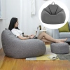 Vỏ bọc ghế sofa MOCHO túi đậu lười, tháo rời giặt được, mềm phồng, phù hợp trẻ 7