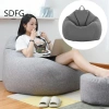 Vỏ bọc ghế sofa SDFG Túi đậu - Giặt được, mềm mại, tháo rời, thoáng khí, dùng cho phòng ngủ - Giá ưu đãi 187.380 VND