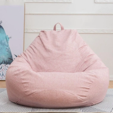Vỏ bọc ghế sofa túi đậu NORMAN – Giặt được, tháo rời, mềm mại thoáng khí, Puff Couch Cover giảm giá 22% 3