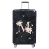 Vỏ bọc hành lý vải co giãn in hoa màu hồng bảo vệ vali 18-32 inch chống bụi giảm giá 22% 5