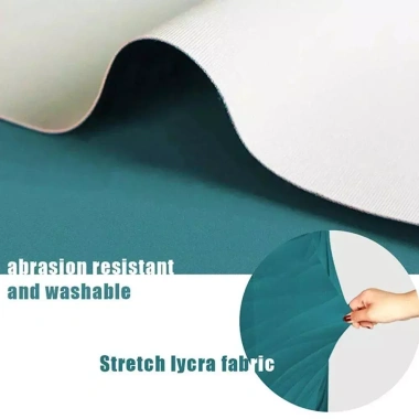 Vỏ bọc hành lý vali du lịch trắng, vải đàn hồi dày 18-32 inch chống bụi bảo vệ 4