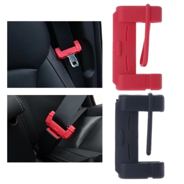 Vỏ bọc khóa dây đai an toàn silicon chống trầy, tùy chọn màu cho xe hơi - 78.320đ