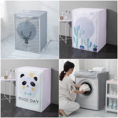 Vỏ bọc máy giặt chống thấm nước - Áo trùm máy giặt cửa ngang và đứng, 33.999 VND