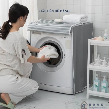 Vỏ bọc máy giặt chống thấm nước - Áo trùm máy giặt cửa ngang và đứng, 33.999 VND 3 Vỏ bọc máy giặt chống thấm nước - Áo trùm máy giặt cửa ngang và đứng, 33.999 VND 3