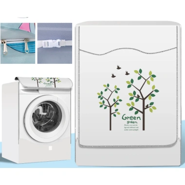 Vỏ Bọc Máy Giặt & Máy Sấy Quần Áo Cửa Ngang Cao Cấp – Bảo Vệ 100%, Dễ Lắp, Chất Liệu Bền, Giá 150k