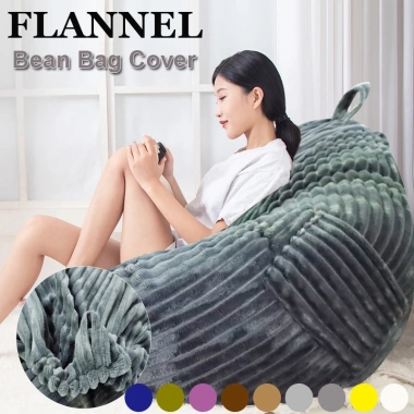Vỏ bọc Túi Đậu Flannel Đậu Sofa S-M-L-XL - Phòng ngủ sành điệu, DIY lười, giảm 20%