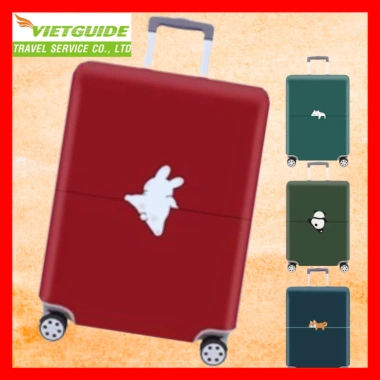 Vỏ Bọc Vali Chống Trầy Họa Tiết Cute - Bảo Vệ Đệm 20-24-28 Giá 160k Giảm Giá