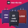 Vỏ Bọc Vali Hành Lý Du Lịch - Dày Dặn, Chắc Chắn, In Không Full Hình, Giá 160k