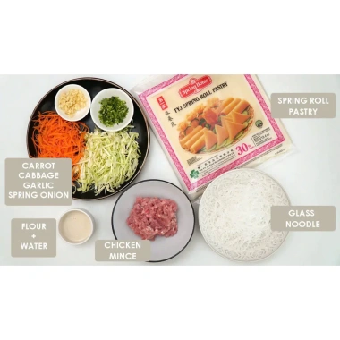 Vỏ Chả Giò Spring Home Singapore - Bánh Tráng Cuốn Nem Nhập Khẩu, Giá 109.000₫