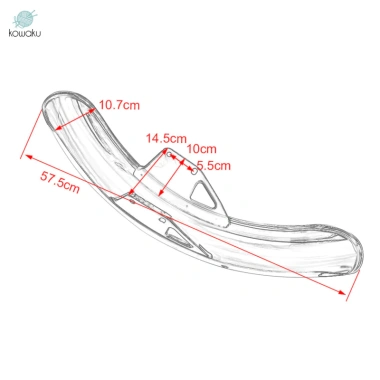 Vỏ chắn bùn Fairing Mudguard cho GN125 - Giữ xe sạch sẽ, bảo vệ phía trước