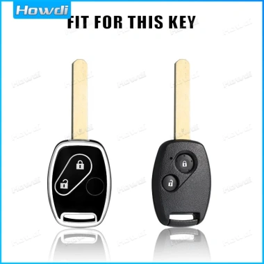 Vỏ chìa khóa TPU sáng tạo cho CR‑V, Fit, Pilot, Accord, Civic – Bền, 51.167₫