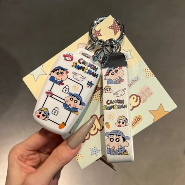Vỏ chìa khóa Vinfast Crayon Shin-chan 2 nút, hộp đựng móc khóa VF3 - 71.005₫ 3