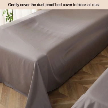 Vỏ chống bụi NAMSHEVA kích thước lớn màu xám, khuôn thoáng khí bảo vệ giường vải, sofa, bàn trà, ghế - 54.540₫