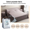 Vỏ chống bụi NAMSHEVA kích thước lớn màu xám, khuôn thoáng khí bảo vệ giường vải, sofa, bàn trà, ghế - 54.540₫ 9
