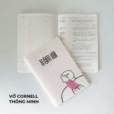 Vở Cornell 120 trang Crabit: Ruột kẻ ngang Grid, Ghi chép Trộm Vía Collection, Giá 66.000₫