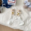 Vớ Cotton 3D Đính Gấu Bông Mới Về - Phong Cách Hàn Quốc Mùa Thu Nữ, 70.706₫ 7