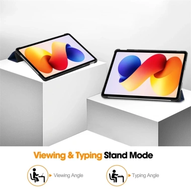Vỏ da PU cho Xiaomi Redmi Pad 2 Pro 12.1 inch – Flip case tựđộng đánh thức, đỡ 5 Vỏ da PU cho Xiaomi Redmi Pad 2 Pro 12.1 inch – Flip case tựđộng đánh thức, đỡ 5
