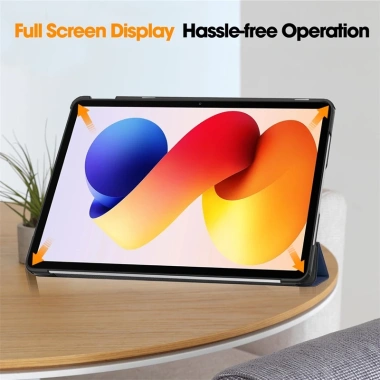 Vỏ da PU cho Xiaomi Redmi Pad 2 Pro 12.1 inch – Flip case tựđộng đánh thức, đỡ