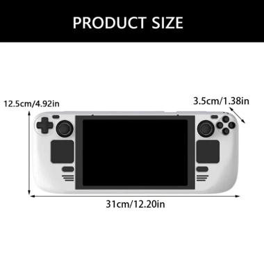 Vỏ da WU chống trầy xước, bảo vệ PC, giá đỡ gập, chống sốc - Phụ kiện game 341k 2
