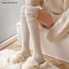 Vớ Dài Cotton Nữ Giữ Ấm Mùa Đông, Thiết Kế Gối Đôi Trơn Vải Mềm Mại - Đồ Ngủ Thời Trang, Phong Cách Đa Dạng, Giá Ưu Đãi 7
