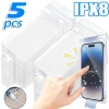 Vỏ điện thoại chống nước trong suốt 1/3/5 chiếc - Túi bơi bảo vệ dưới nước