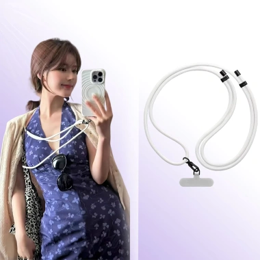 Vỏ điện thoại đeo chéo dệt đa chức năng - Dây đeo điều chỉnh, chống thất lạc, giao hàng nhanh, giảm còn 56,950 VND 2