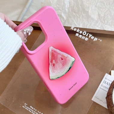 Vỏ điện thoại mềm iPhone 17 Pro Max 16 15 14 13 11 Ins Style Mùa hè Trái cây 3D - Giá ưu đãi 66 452₫ 9